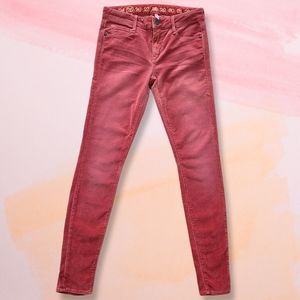 Earnest Sewn Esra Mid Rise Skinny Jeans